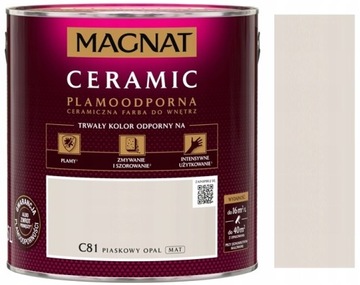 MAGNAT CERAMIC FARBA - C81 - PIASKOWY OPAL - 2,5L