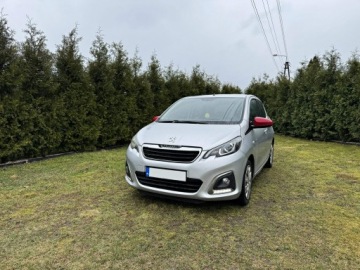 Peugeot 108 1.2 VTi 82KM 2016 Peugeot 108 1,2 PureTech 82KM 5D Klima 87.000km FV