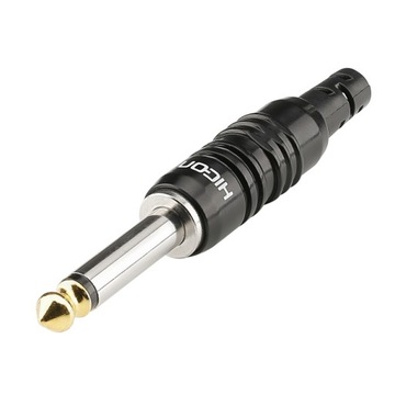 HICON HI-J63M07 Wtyk kablowy duży jack / TS 6,3 mm