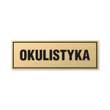 Tabliczka złota z taśmą OPZ-185 - OKULISTYKA