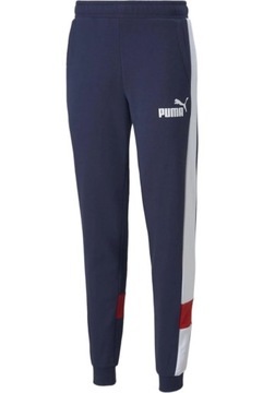 Spodnie dresowe męskie Puma ESS+ Colorblock Pants rozm. S