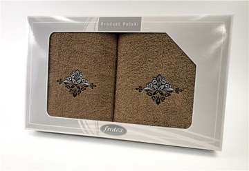 Набор из 2 полотенец Gift 50 70 Грено бежевый w3
