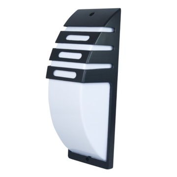 Lampa elewacyjna zewnętrzna kinkiet LED czarny