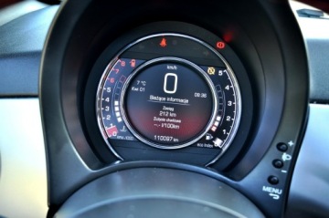 Fiat 500 II CC Seria 1 0.9 TwinAir 85KM 2015 Fiat 500 900 85KM TwinAir Cabrio Klima Pdc, zdjęcie 23