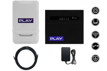 МАРШРУТИЗАТОР ДЛЯ SIM-КАРТ С ВНЕШНЕЙ АНТЕННОЙ ZTE WF830 NET BOX 300 МБ/С WIFI5 LTE