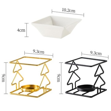 150 мл горелка для эфирного масла, подогреватель воска, подсвечник с ароматом золота