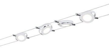 Paulmann System linkowy SET RoundMac LED 4x4W 12V