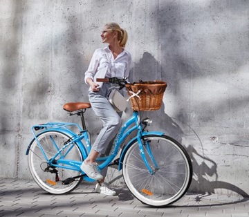 ЖЕНСКИЙ ГОРОДСКОЙ ВЕЛОСИПЕД 28 ДЮЙМОВ, ЧЕРНЫЙ ЖЕНСКИЙ 6 SHIMANO