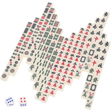 КИТАЙСКИЙ МАДЖОНГ НАСТОЛЬНАЯ ИГРА КЛАССИЧЕСКИЙ ЧЕХОЛ x146