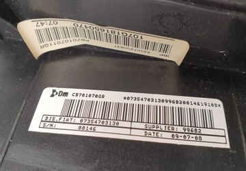 PODUSZKA AIRBAG PASAŻERA FIAT FIORINO PB70107011