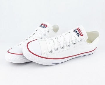 Buty Converse All Star Ox Oryginalne Trampki Białe r. 37