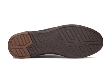 Buty Męskie Półbuty Skórzane Casual Camel Skóra K-24 Rozmiar 42