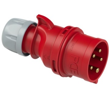 Wtyczka prosta Pce 32 A 5P 400 V