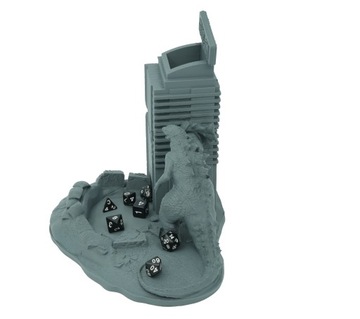 Башня для игральных костей Злой Годзилла - Башня для игральных костей Темно-серый