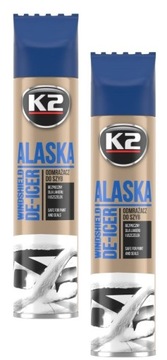 K2 ALASKA MAX ODMRAŻACZ DO SZYB SAMOCHODOWYCH -70C SPRAY 300 ML
