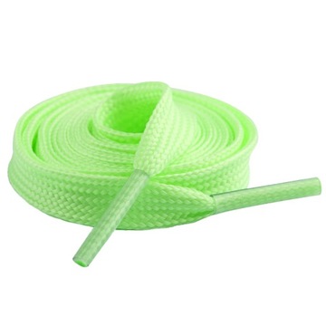 SZNUROWADŁA SZNURÓWKI FLUORESCENCYJNE NEONOWE ŚWIECĄCE W CIEMNOŚCI 120 CM