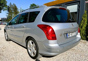 Peugeot 308 I Hatchback 5d 1.6 VTi 120KM 2009 Peugeot 308 Automat Klima Alu Panorama Gwar. 1..., zdjęcie 3