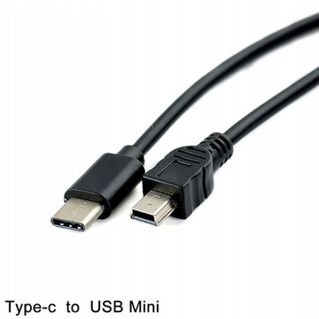 APARAT DSLR KABEL USB-C TYPE-C Mini USB OTG 30cm