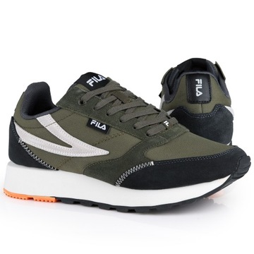 Buty męskie, sportowe Fila RUN FORMATION OLIVE NIGHT DARK SHADOW