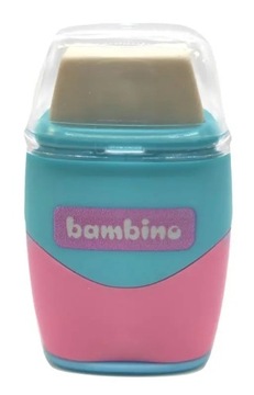 Ластик + точилка 2в1 Mini Zoo стандарт, St.Majew