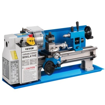 VEVOR Tokarka Do Metalu 180x350mm 550W 2500RMP