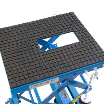 Гидравлический ножничный подъемник для двигателя Bituxx, грузоподъемность 135 кг, мобильный