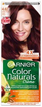 GARNIER COLOR NATURALS Farba do włosów nr4.62 SŁODKA WIŚNIA
