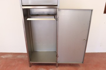 Шкаф с желобом для стирки белья, нержавеющая сталь