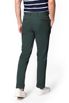 Spodnie Zielone Chino Lancerto Monaco W35/L32