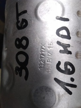 Каталитический нейтрализатор peugeot citroen 9805130480