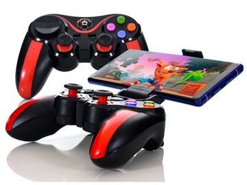 PAD Kontroler Gamepad Z UCHWYTEM NA TELEFON BT