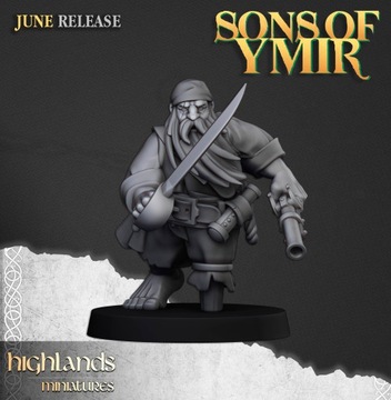 Гномьи пираты - x7 + CMD WHFB Гномы 9-го века