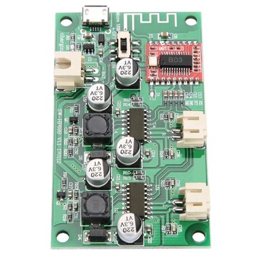 Płytka wzmacniacza mocy Bluetooth 2x6W DC 5V /