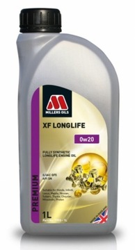 MILLERS OILS XF LONGLIFE 0W20 1L API SN GF-5