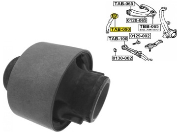 TULEJA WAHACZA PRZEDNIEGO DOLNEGO LEXUS IS200 1999-2005