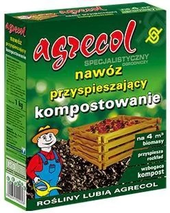 Nawóz przyspieszający kompostowanie komposter aktywator kompost Agrecol 1kg