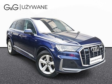 Audi Q7 II SUV Facelifting  3.0 45 TDI 231KM 2021 Audi Q7 Matrixy, aktywny tempomat, skretna tylna os, pneumatyka 3.0 231KM, zdjęcie 2
