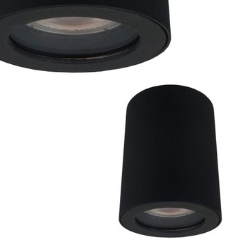Light Prestige Spot tuba natynkowa czarna FARO IP65