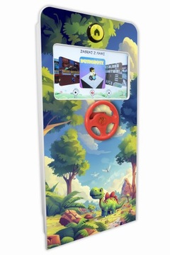 MTJ Racing Интерактивная игра, Игровая комната, Панель (красочная графика)