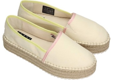 Tommy Jeans Espadryle EN0EN02078 40 Tommy Jeans Flatform Espadrill