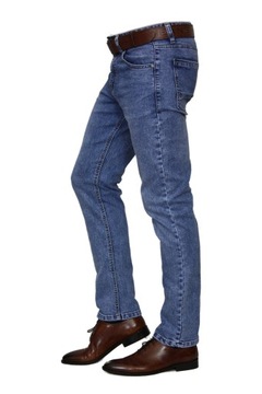 SPODNIE MĘSKIE JEANS REGULAR W34 L36 PAS 88-90