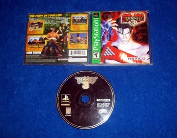 TEKKEN 3 PSX PS1 od NAMCO NTSC USA 60 FPS ! TURNIEJOWA EDYCJA ! OPIS !