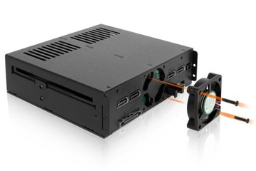 ICY DOCK ExpressCage MB324SP-B 4-дисковый 2,5-дюймовый жесткий диск и твердотельный накопитель SAS/SATA H