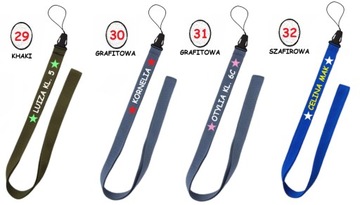 Шнурок для флешки с именем - звезды