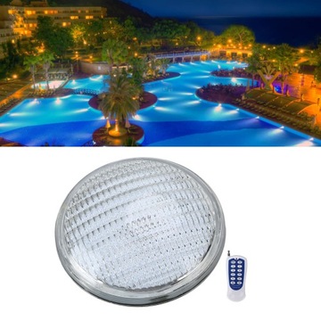 LAMPA BASENOWA 18W 12V RGB Z PILOTEM IP68