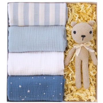 LIKE MOSES PREZENT BABY SHOWER CHRZEST WYPRAWKA PIELUSZKI PRZYTULANKA