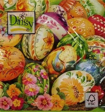 Wielkanocne Serwetki Firma Daisy 33x33/20 szt wzór 247