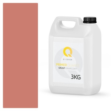 GRUNT KWARCOWY POD BETON ARCHITEKTONICZNY PUDROWY RÓŻ 3KG