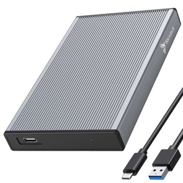 REAGLE 2,5-дюймовый жесткий диск SSD-диск Отсек SATA USB-C 3.1 Алюминий 6 Гбит/с