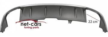 DYFUZOR SPOILER AUDI A5 F5 16-20 S LINE S5 KON C